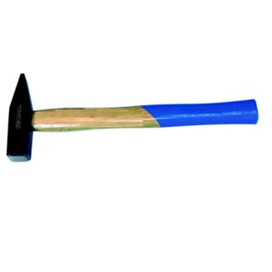 74-00734_HAMMER, standard, hardened steel, wood handle, 200g_rehabimpulse